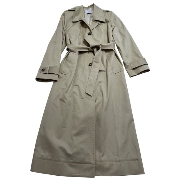 Mango Belted Trench Coat in Cream - Picture 1 of 3